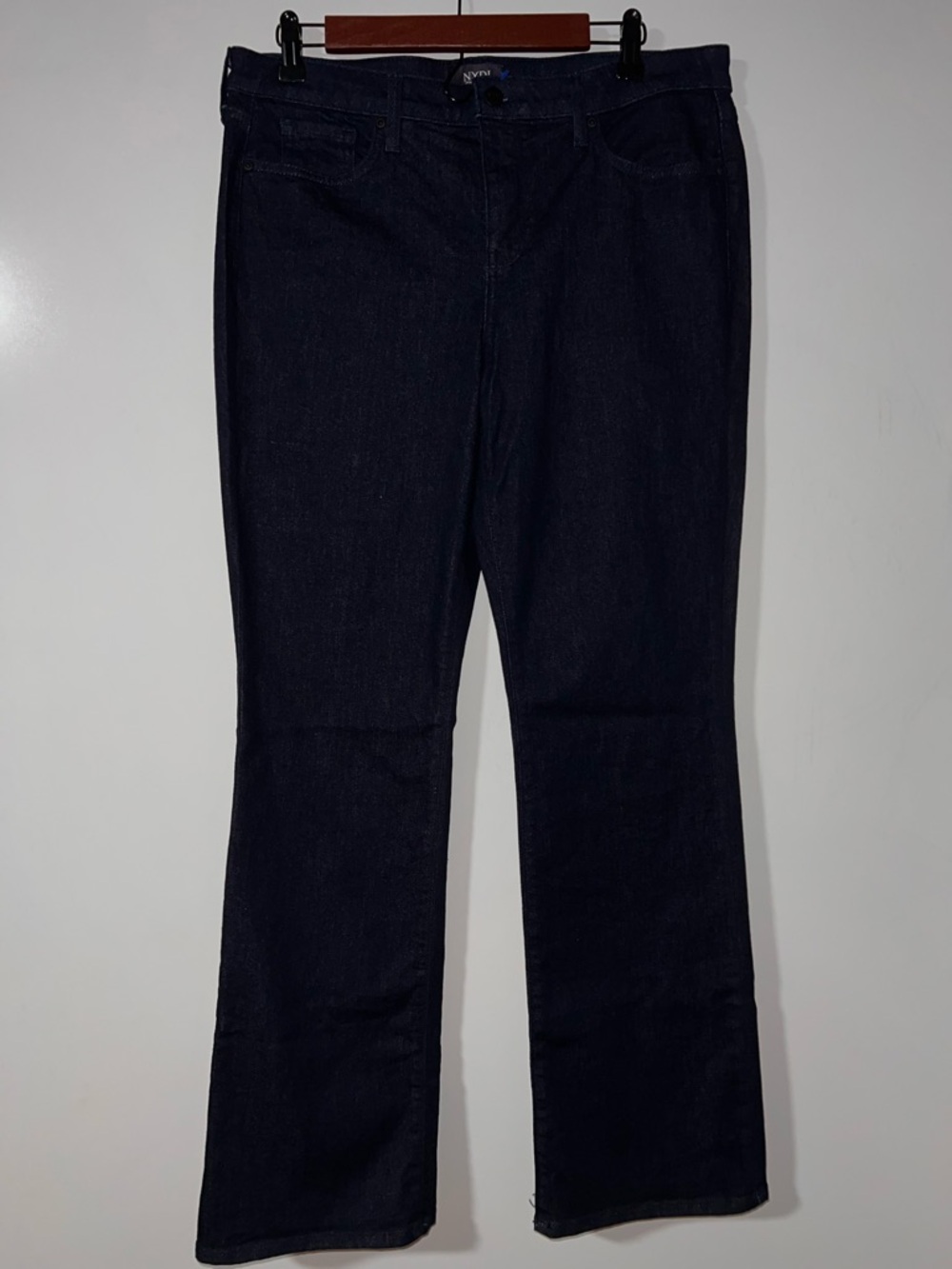 NYDJ Womens Jeans ‘Barbara’ Bootcut, Dark Wash, Stretch, Lift & Tuck, Sz 12 NWOT